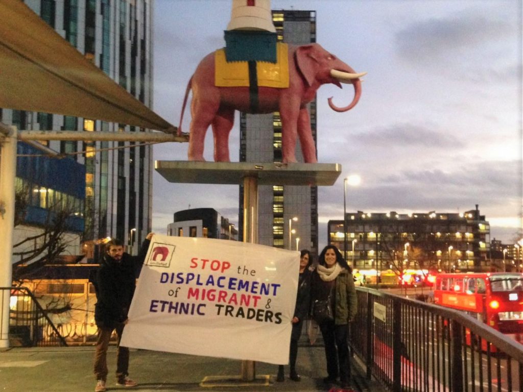 Background to change - Elephant and Castle