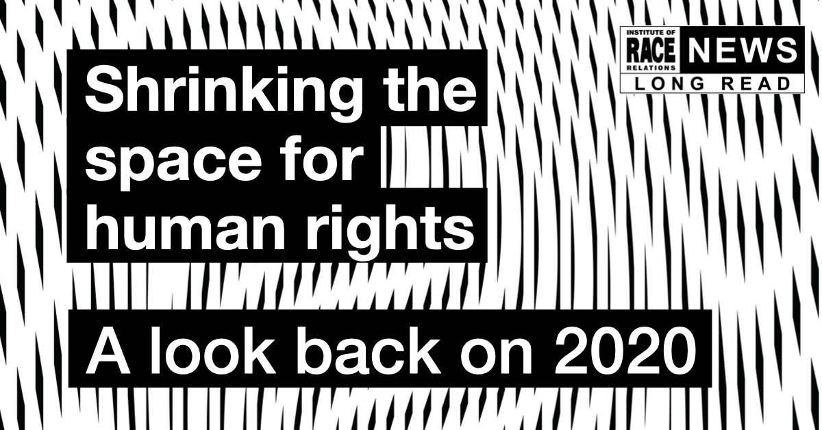 Shrinking the space for human rights: A look back on 2020 - Institute ...